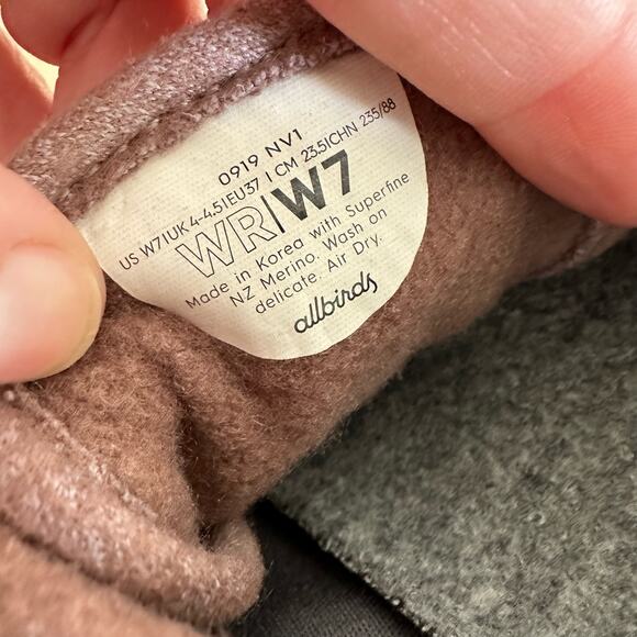 Allbirds Wool Runners Harvest Lilac Sole 7 - Picture 5 of 8